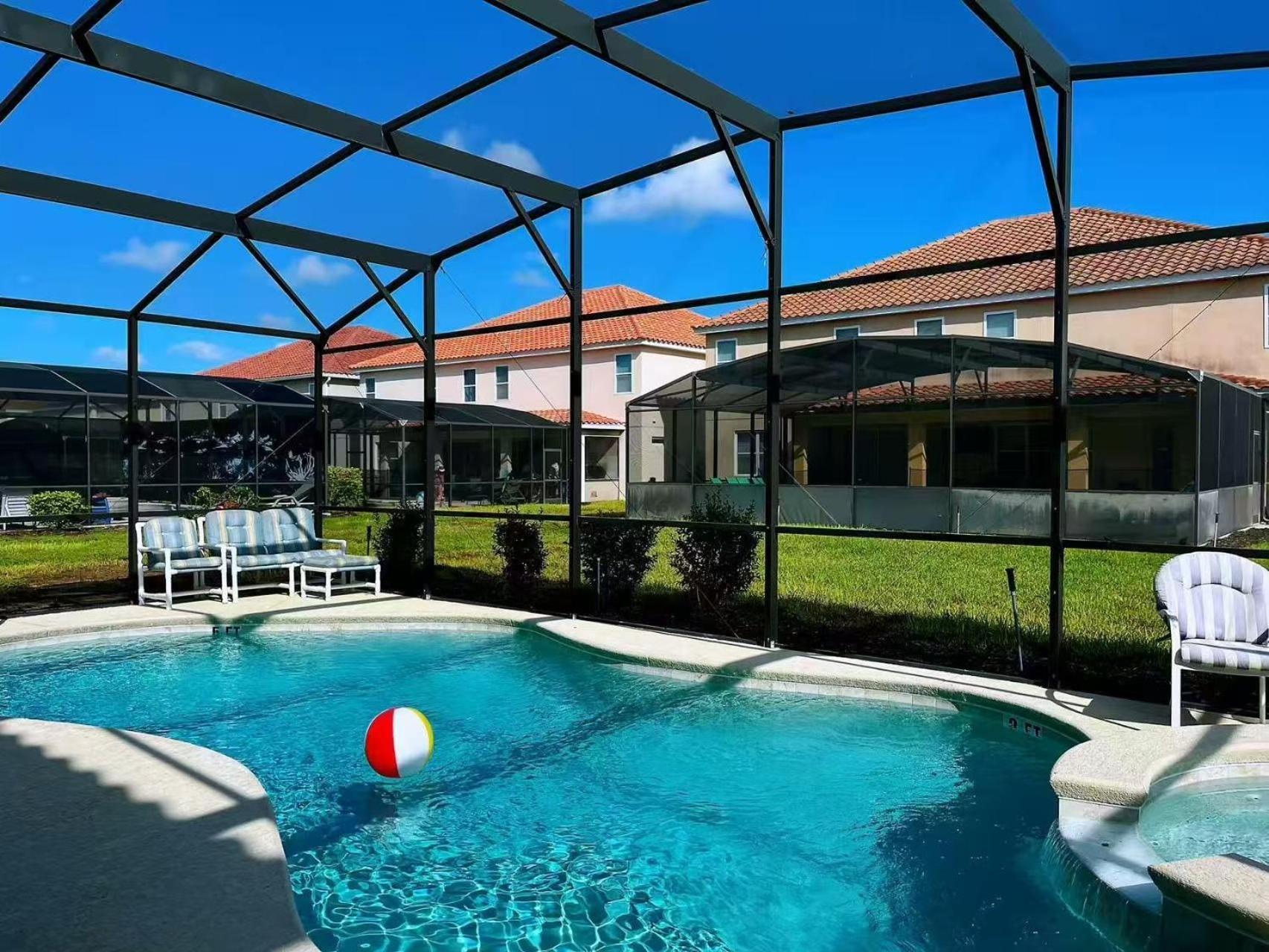 Family Retreat - Double Rooms King Rms Shared Bath-Luxury Club-Pool Spa-Near Disney Parks With Wifi Davenport Exterior photo